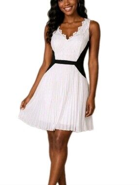 Max and Cleo~Sz 4~White "Tricia" Summer Dress NWT